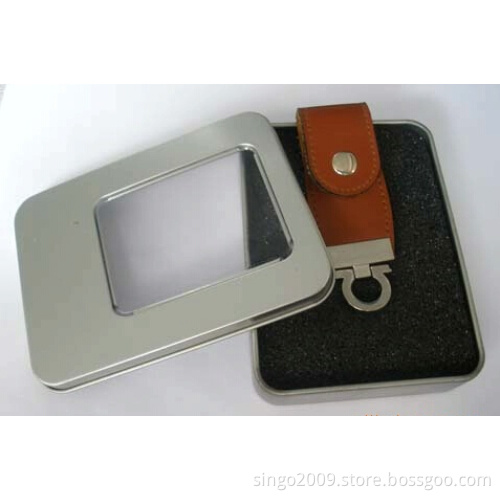 Promtional Gift Leather USB Disk in Really Capacity